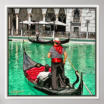 Gondolier Print
