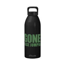 GONE BASE JUMPING Meme - Tea Green Drinking Bottles