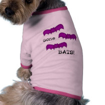 Gone Bats Dog Clothing