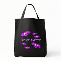 Gone Batty Tote Bags