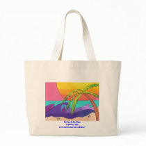 Gone Beachy Canvas Bags