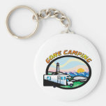 Gone Camping Keychains