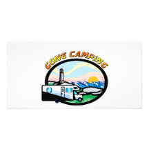 Gone Camping Photo Greeting Card