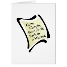 Gone Chopini Card