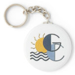 Gone Coastal Keychain
