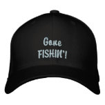 Gone Fishin' Anglers CAP embroidered hats