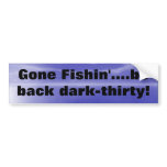 GONE FISHING