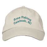 Gone Fishing         Calabash, NC embroidered hats