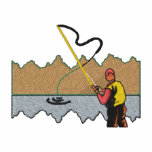 GONE FISHING embroidered shirts