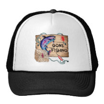 Gone Fishing Hats