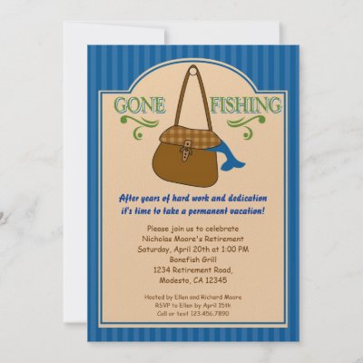 Fishing Party Invitations