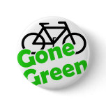 gone green bicycle buttons