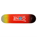 GONE logo 8.5 skateboards