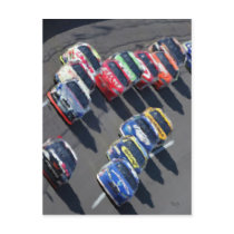 Gone Racing Postcard