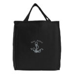 Gone Sailing Ships Anchor Embroidered Bag embroidered bags