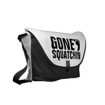 GONE SQUATCHIN COURIER BAGS