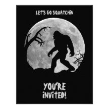 Gone Squatchin Custom Announcements