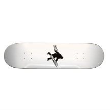 Gone Squatchin Custom Skate Board