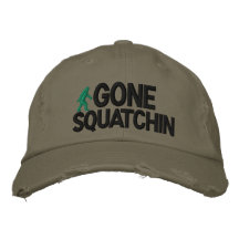 Gone Squatchin Deluxe version Baseball Cap