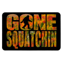 Gone Squatchin **Fall Foliage Edition** Magnet