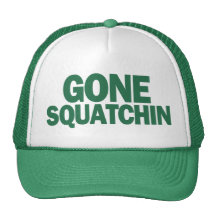Gone Squatchin Green Hat