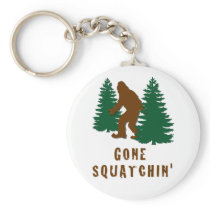 Gone Squatchin Keychain