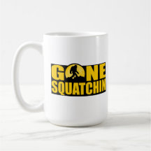 GONE SQUATCHIN *Special* BARK AT THE MOON edition Mugs