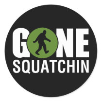 Gone Squatchin Sticker