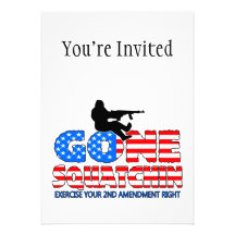 Gone Squatchin USA Custom Invite