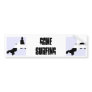 Gone Surfing Bumper Stickers