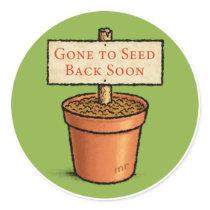 Gone to Seed Sticker