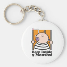 Goochicoo Been Inside Nine Months Keychains