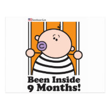 Goochicoo Been Inside Nine Months Post Card