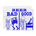Good Beer and Bad Beer Custom Invite