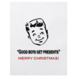 Good boys get presents flyers