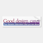 Good Design Cares Bumper Sticker