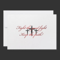 Good Fight Invite invitations