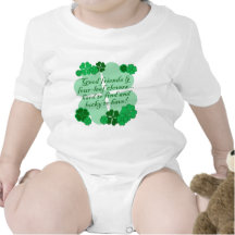 Good Friends and Shamrocks Romper