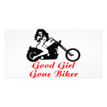 Good Girl Gone Biker  #007 photo cards