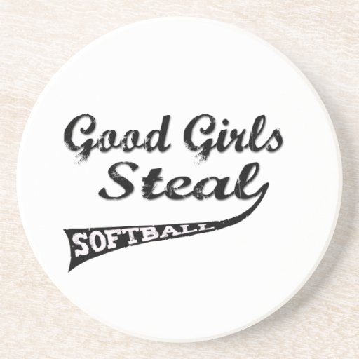 Good Girls Steal (black urban) Beverage Coaster