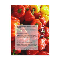 Good Growing Guide: Peppers & Beetroot postcards
