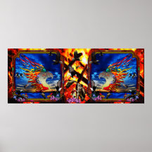 Good Hunting Double Eagle Collage Print