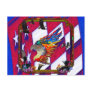 Good Hunting Eagle Arrows and Flowers Frame