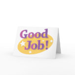 Good Job! cards