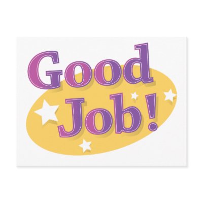 Good Job! Post Cards
