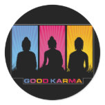 Good Karma Buddhas stickers