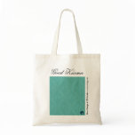 Good Karma Reusable Shopping Bag, teal
