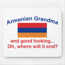 Good Lkg Armenian Grandma Mousepad