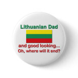 Good Lkg Lithuanian Dad buttons