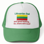 Good Lkg Lithuanian Dad hats